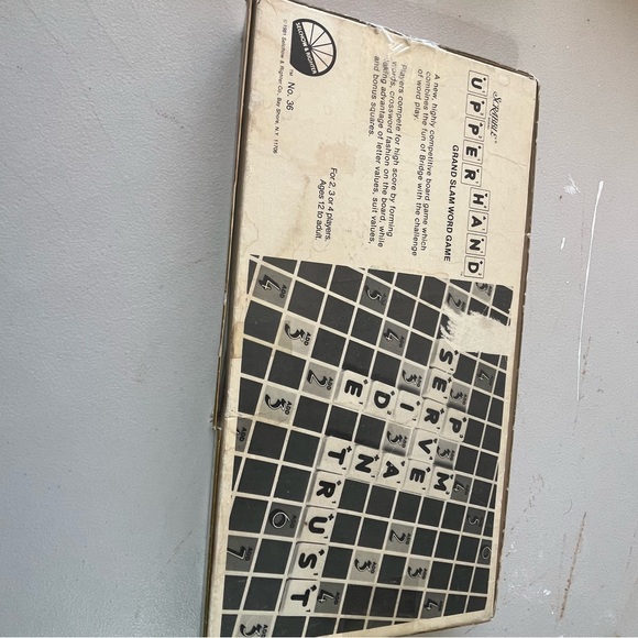 VINTAGE SCRABBLE GAME - Picture 2 of 3